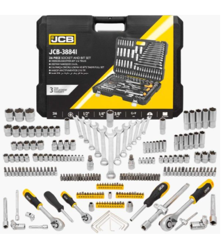 ГЕДОРЕ 216 ЧАСТИ 1/2, 1/4 И 3/8 JCB