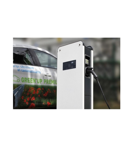 Пластмасова монофазна зарядна станция IP55 IK10 mode 2 and 3-7,4 kW 32A-for 1 vehicle