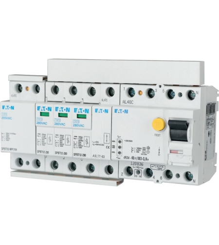 SPBT12-280-3+NPE-AX - Защита от пренапрежение TN-S/TT , Eaton