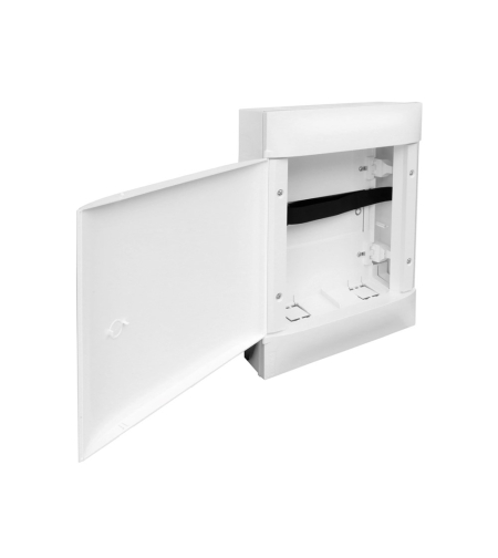 Табло PractiboxS Multimedia 2X12M, открит монтаж, бяла врата, Legrand