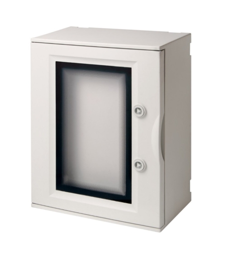 Полиестерно табло с прозрачна врата [II] 325х430х185 36М (3х12), IP65, Elettrocanali