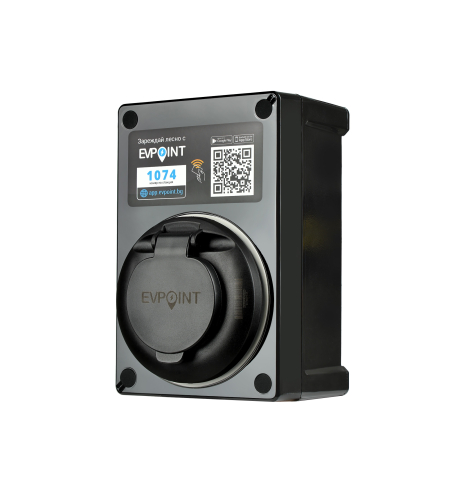 ЗАРЯДНА СТАНЦИЯ EVPOINT EV7 КОНТАКТ ТИП 2 | 7.4 KW AC