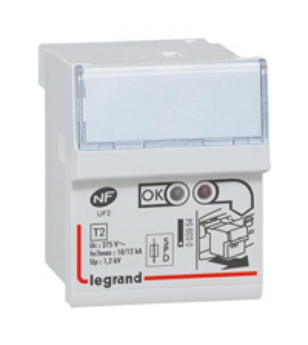 Сменяем модул за катоден отводител SPD T2, 275V~ 12kA, Legrand