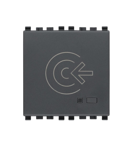 Смарт четец на NFC/RFID карти, Wireles View цвят Сив VIMAR EIKON