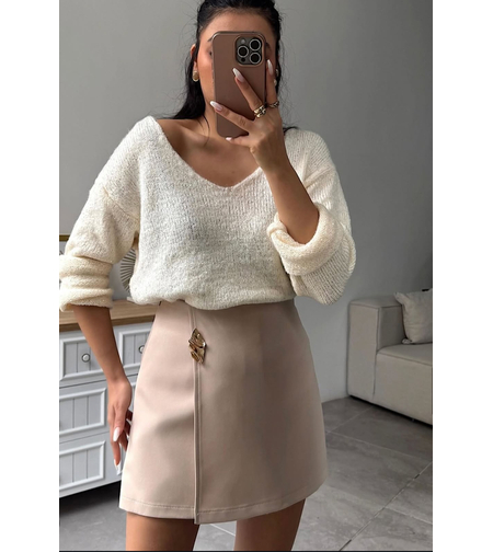 Grace Beige- Пола-панталонки