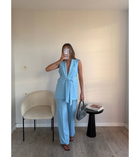 “Modern Tailor” Blue – Костюм  Вдъхновен от Zara