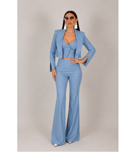 “ Sofia Pinstripe “ blue - сако, елек и панталон