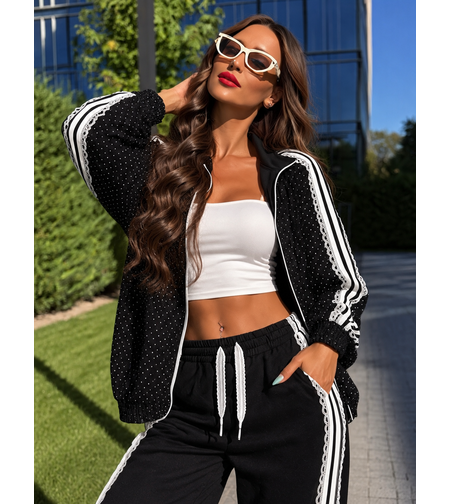“ Bella “ black - спортен екип  с дантела