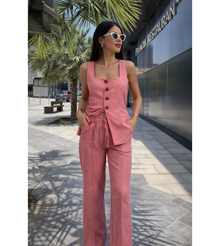 URBAN CHIC Комплект елек и панталон Pink