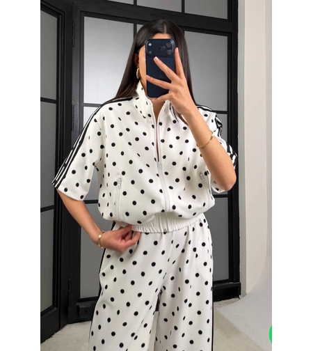 “Dots Vibe Set” white - сет две части