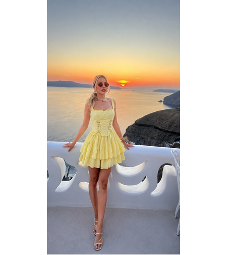 “Daisy “ yellow- Лятна рокля