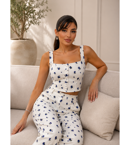“ Vintage Rose Set” blue - комплект