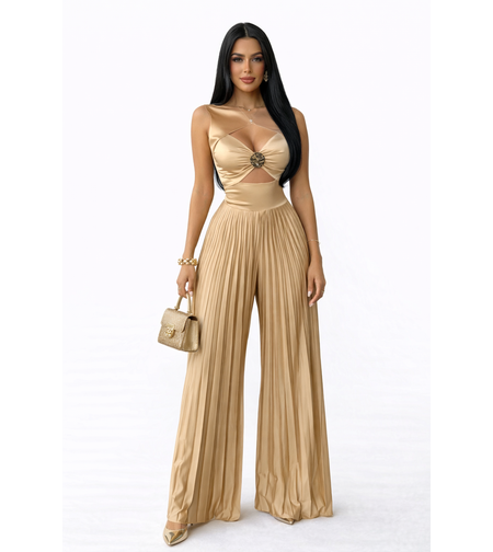 “Luxe Pleated” Gold - Гащеризон