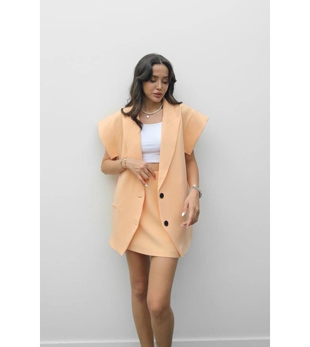 “Bold Elegance” Orange - Елегантен костюм