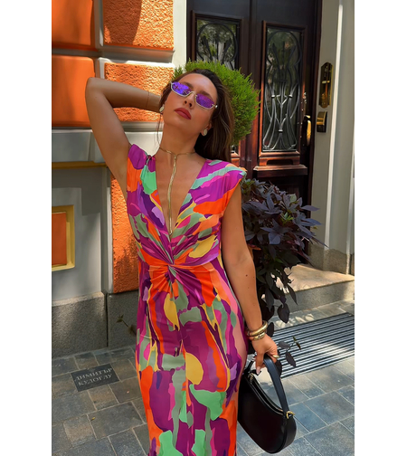 “ Sunset Mirage Maxi Dress” - дълга рокля