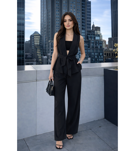 City Muse Black - Комплект от две части с колан