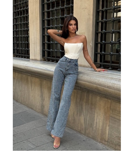 Дънки Crystal Shine