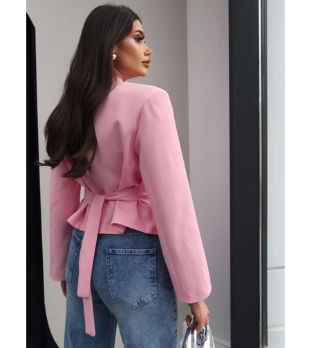 “Mona” Елегантно сако с връзка на гърб