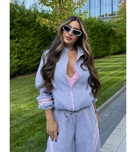 “ Urban Comfort” grey -  Спортен ватиран екип