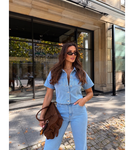 “Denim Sky Set” - light blue - дънков комплект