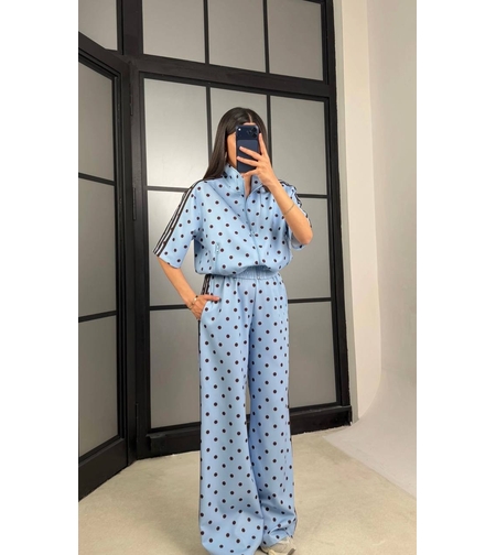 “Dots Vibe Set” blue - сет две части