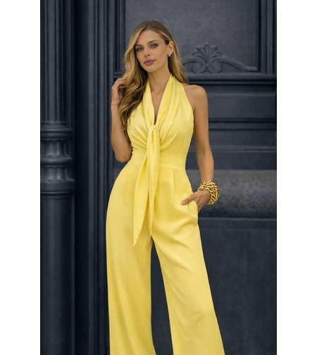 Ivory Grace yellow- Елегантен гащеризон