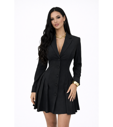 Chic Noir – Елегантна рокля сако