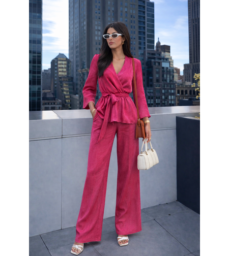 Луксозен сатенен комплект Pink