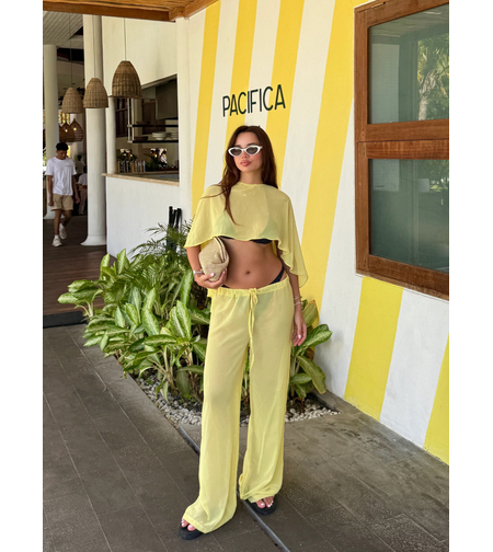 “Sea Breeze “ yellow - Плажен комплект