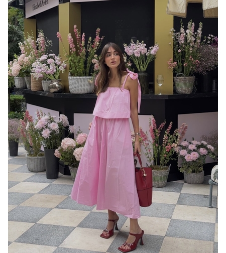 “Rosé Breeze“ pink - ефирна лятна рокля