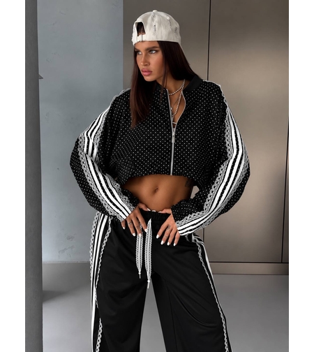 “ Bella “ black - спортен екип  с дантела