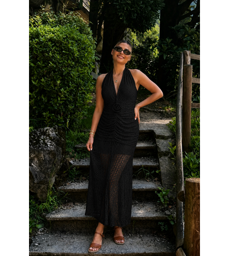 „Lace Muse“ black - Рокля