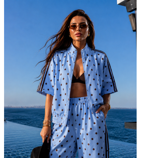 “ Dots Vibe Set” blue - сет две части