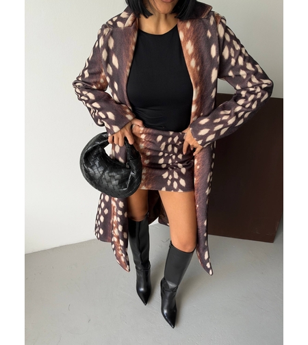 “  Leopard Chic “ - Палто и пола