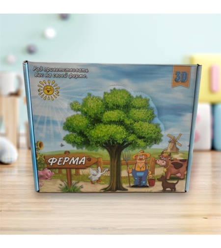 Детска играчка - ферма с домашни животни и аксесоари