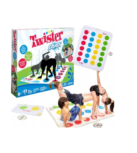Игра TWISTER SPLASH с добавка за разпръсквач за забавление в градината