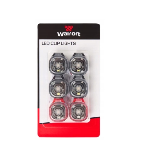 LED ЛАМПА 6 БРОЯ. БЯЛА И ЧЕРВЕНА СВЕТЛИНА