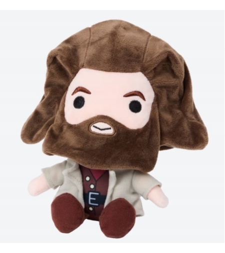 ХАРИ ПОТЪР - Плюшена играчка Хагрид, голяма, 23 см, лицензирана от WB Simba Toys