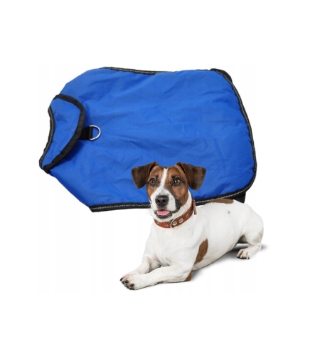 ЖИЛЕТКА ЗА КУЧЕТА СИНЯ РАЗМЕР МАЛЪК ЗА МАЛКИ КУЧЕТА ДРЕХИ