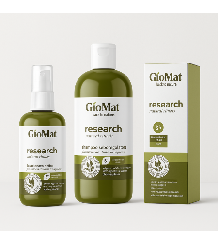 Комплект терапия против мазна коса