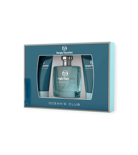 Sergio Tacchini Oceans Club EDT 100 M+100 S.G+100 AS