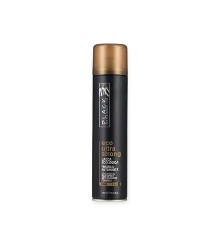 Black Eco Ultra Strong Hairspray 400 ml