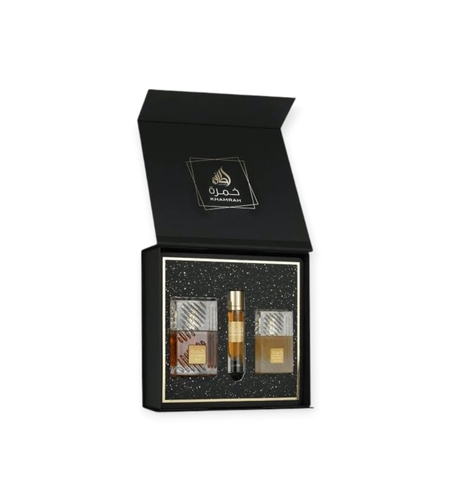 Lattafa Khamrah EDP 100 + 50 Hair Mist+ EDP 12