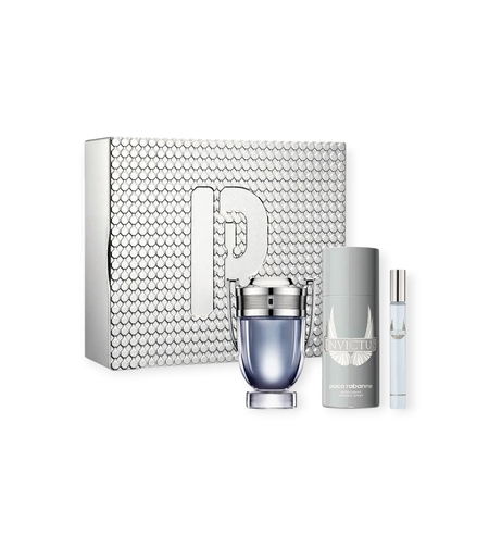 Paco R.INVICTUS EDT 100 M+75 Deostick+10 ml