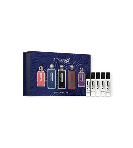 Afnan 9 Pm EDP 2 ml 9 mpH + 2ml Rebel H+ 2 ml 9 mp Femme+Dive 2 ml+2 ml W