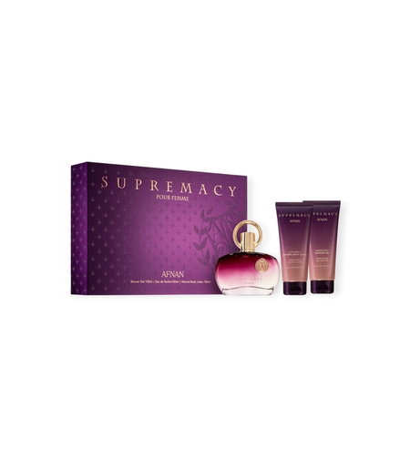 Afnan Supremacy Purple EDP 100 W+100 S.G+100 B.L