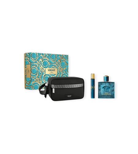 Versace Eros EDT 100 M + EDT 10 ml+bag