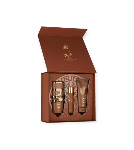Lattafa Asad Bourbon EDP 100 M+ 100 S.G+EDP 12
