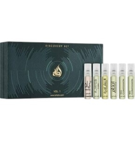 Lattafa Discovery set 6x4 ml EDP Vol.1