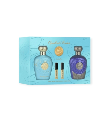 Lattafa Opulent Dubai EDP 100 +Blue Oud Elixir EDP 100 Uni